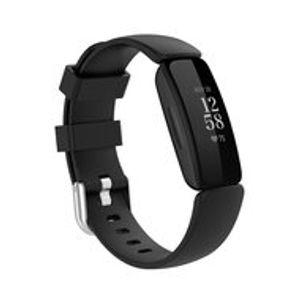 Fitbit Inspire 2 & Ace 3 - Sportbandje met gesp - Maat: Large - Zwart