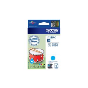 Brother LC-22UC inktcartridge Origineel Cyaan