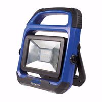 Accu LED werklamp 20 Watt snoerloos AS Schwabe oplaadbaar platte uitvoering met magneet ophanghaak