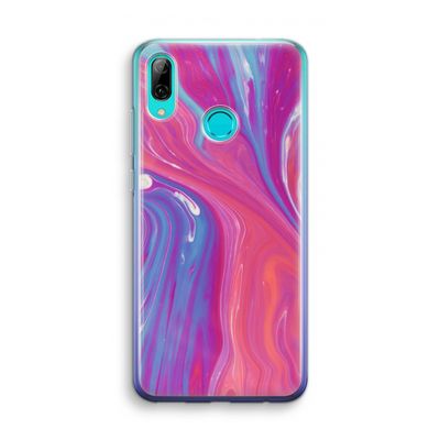 Paarse stroom: Huawei P Smart (2019) Transparant Hoesje