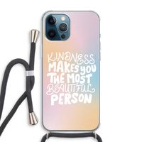 The prettiest: iPhone 12 Pro Max Transparant Hoesje met koord