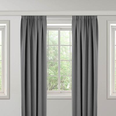 Gordijnen Verduisterend & Isolerend Haken Of Ringen 300x250 Cm Ringen Lichtgrijs 85% Verduisterend & Isolerend & Overgordijn Fresh And Co -