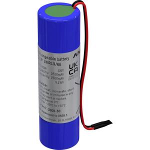 Ansmann Speciale oplaadbare batterij 18650 Kabel Li-ion 3.6 V 2550 mAh