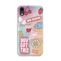 Positivity: iPhone XR Volledig Geprint Hoesje