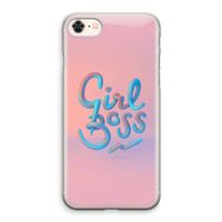 Girl boss: iPhone 8 Transparant Hoesje