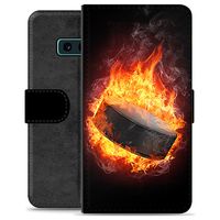 Samsung Galaxy S10e Premium Portemonnee Hoesje - IJshockey