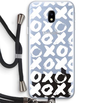 XOXO: Samsung Galaxy J3 (2017) Transparant Hoesje met koord