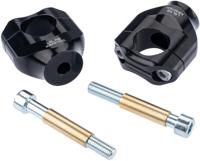 LSL stuurklemstuk "x-bar clamping bracket +15mm 28.5mm sw