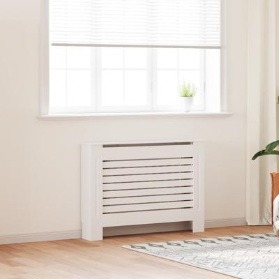 Radiatorombouw 112x19x81,5 cm MDF wit