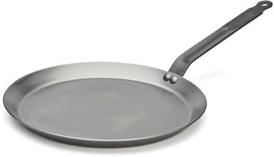 De Buyer Pannenkoekenpan / Crepepan Carbon Plus - Plaatstaal- ø 30 cm - zonder anti-aanbaklaag