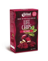 Lifefood Groentechips rode biet raw & bio (40 gr)