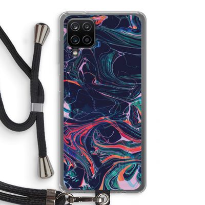 Light Years Beyond: Samsung Galaxy A12 Transparant Hoesje met koord