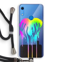 Hold My Heart: Huawei Y6s Transparant Hoesje met koord