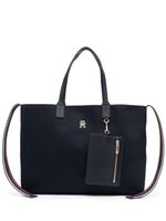 Tommy Hilfiger sac cabas en cuir artificiel - Bleu