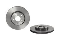 Remschijf COATED DISC LINE BREMBO, Remschijftype: Binnen geventileerd, u.a. für Mini, BMW