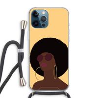 Golden hour: iPhone 12 Pro Max Transparant Hoesje met koord Golden hour: iPhone 12 Pro Max Transparant Hoesje met koord