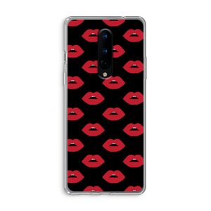 Lips: OnePlus 8 Transparant Hoesje
