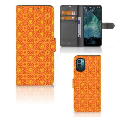 Nokia G11 | G21 | Telefoon Hoesje | Batik Oranje
