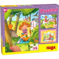 Haba legpuzzel Prinses Valerie junior 20 x 25 cm karton 3 delig - thumbnail