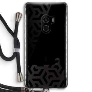 Crazy pattern: Xiaomi Mi Mix 2 Transparant Hoesje met koord