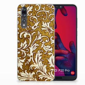 Siliconen Hoesje Huawei P20 Pro Barok Goud