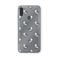 Vogeltjes: Samsung Galaxy A11 Transparant Hoesje