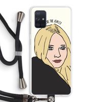 Ashley: Samsung Galaxy A71 Transparant Hoesje met koord