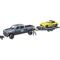 bruder RAM 2500 Power Wagon en Roadster Bruder Racing Team modelvoertuig 02504