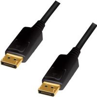 LogiLink CD0103 DisplayPort kabel 5 m Zwart