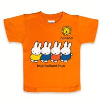 Nijntje baby t-shirt oranje 92 (18-24 mnd)  - - thumbnail