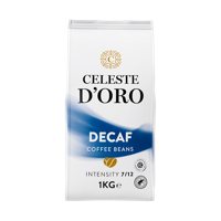 Celeste d'Oro Finest Decaf - Koffiebonen 1 KG