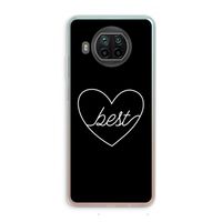 Best heart black: Xiaomi Mi 10T Lite 5G Transparant Hoesje