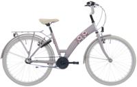 Bikefun Kinderfiets 24" Bike Fun Lots of Love met Nexus 3 versnellingen adobe roze