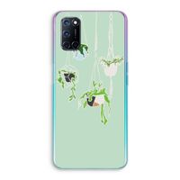 Hang In There: Oppo A72 Transparant Hoesje