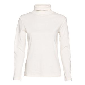 Colshirt van bio-katoen, natuurwit Maat: 44