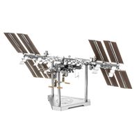 Metal Earth Iconx International Space Station (ISS) Metalen bouwpakket - thumbnail