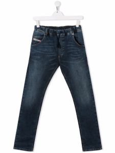 Diesel Kids jean Krooley à coupe slim - Bleu