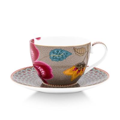 Kop en Schotel Blooming Tales Fantasy Khaki