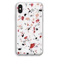 Terrazzo N°12: iPhone X Transparant Hoesje