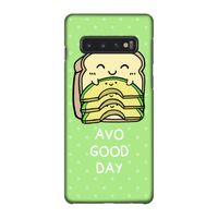 Avo Good Day: Samsung Galaxy S10 4G Volledig Geprint Hoesje