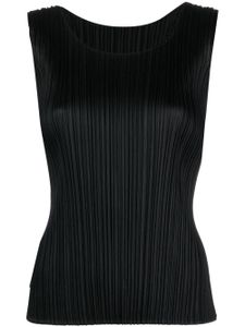 Pleats Please Issey Miyake haut Monthly Couleurs May - Noir