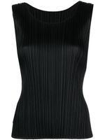 Pleats Please Issey Miyake haut Monthly Couleurs May - Noir