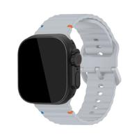 Mobilize Silicon Watch Band - Buckle - for Apple 42/44/45/49mm - Grey