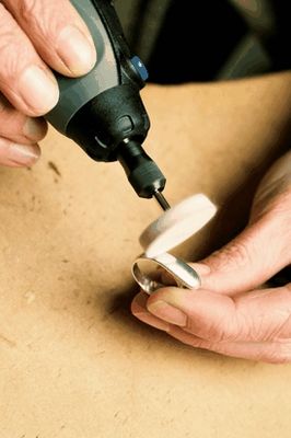 Dremel 26150422JA Dremel 422 polijstkop 10 mm 4 stuk(s)