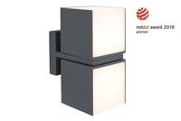 Lutec Design wandlamp antracietCuba reddot award - 5193801118