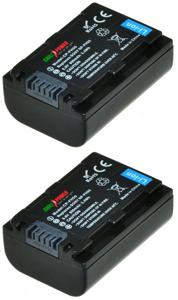 ChiliPower NP-FH50 / NP-FH40 accu voor Sony - 800mAh - 2-Pack