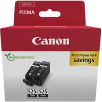 Canon inktcartridge PGI-525PGBK, 311 pagina&apos;s, OEM 4529B017, zwart, pak van 2 stuks