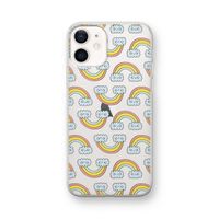 Regenboog: iPhone 12 mini Transparant Hoesje