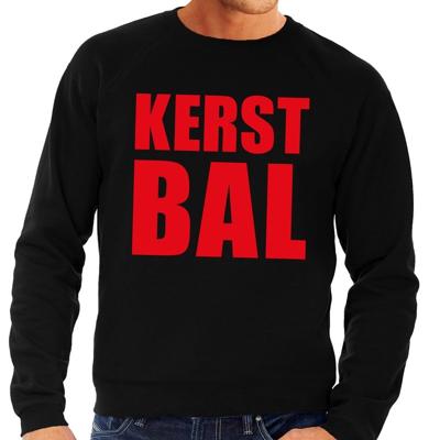 Foute kersttrui - Kerst Bal - zwart - voor heren - kersttruien
