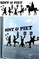 Raamsticker sinterklaas